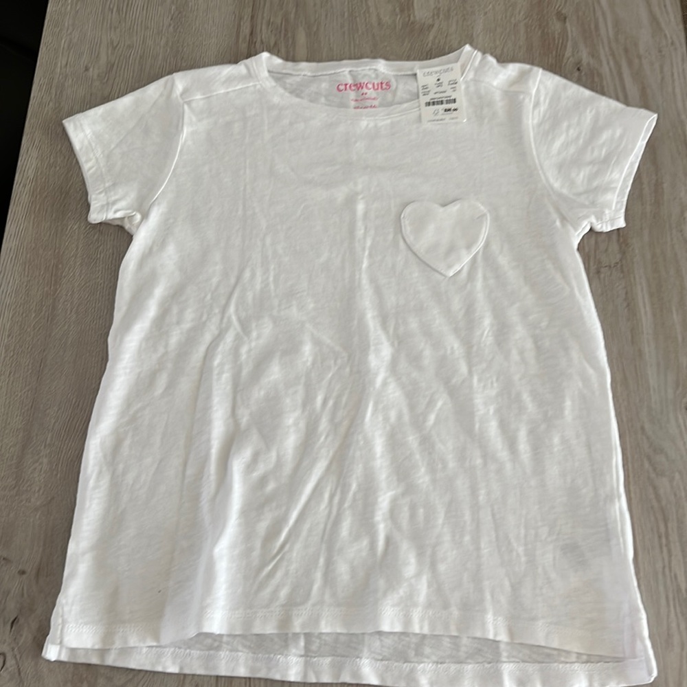 Crewcuts heart pocket tshirt